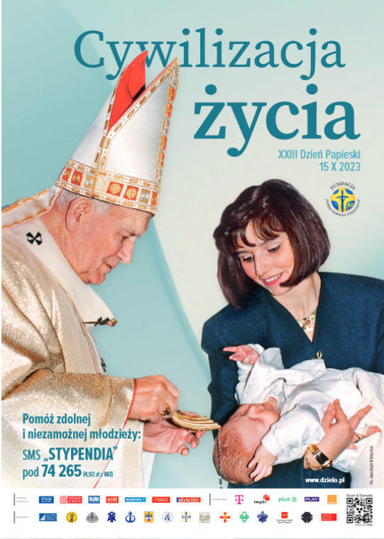 List pasterski Episkopatu Polski zapowiadający ogólnopolskie obchody XXIII Dnia Papieskiego 2023