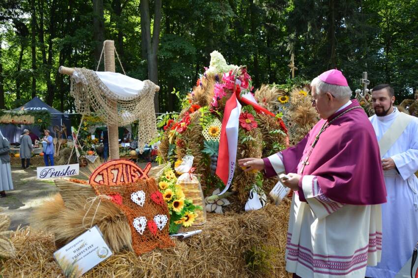 Zaproszenie na Dożynki Diecezjalne w Gibach 7.09.2024 r.