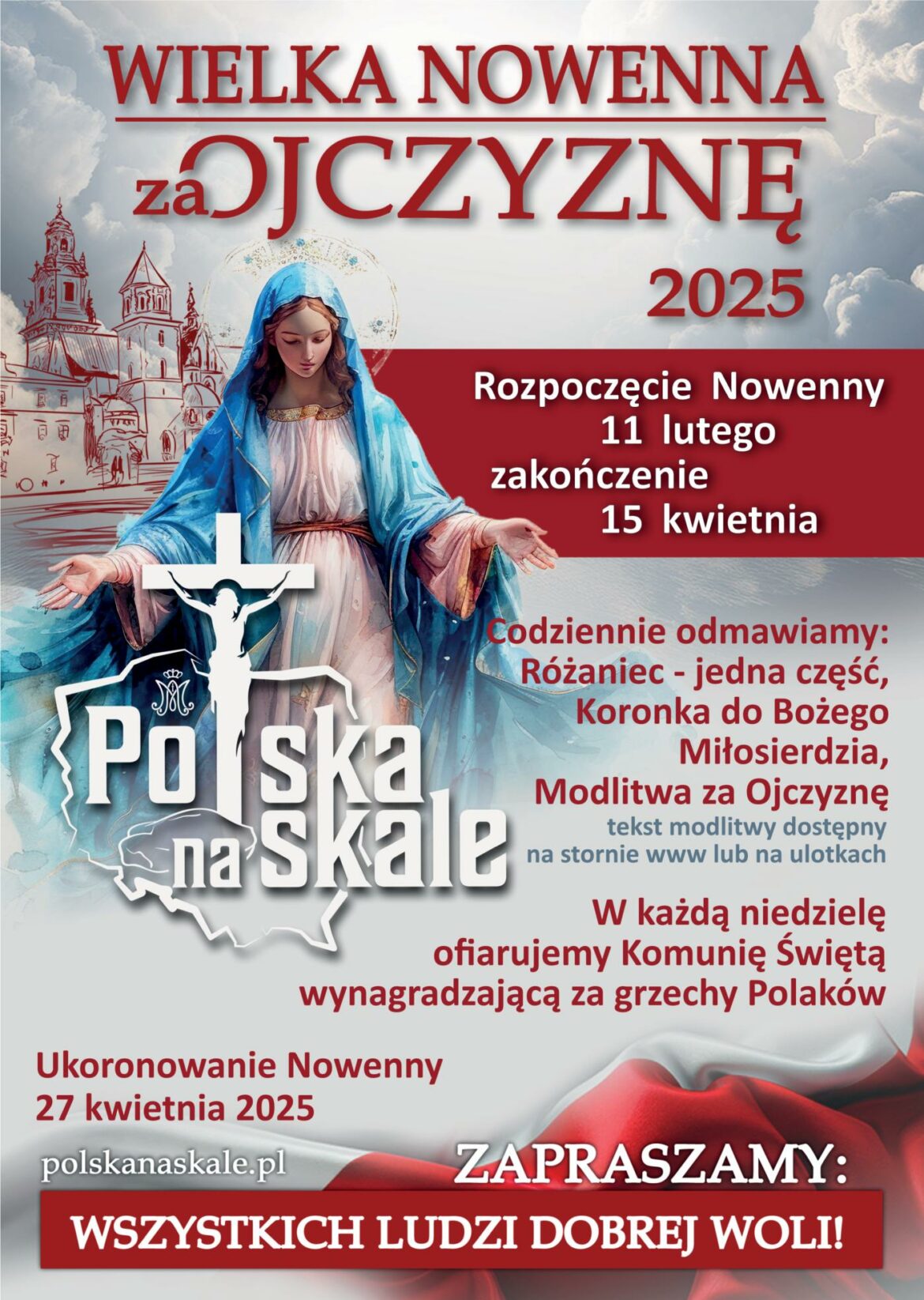 Wielka Nowenna za Ojczyznę 11.02-27.04.2025