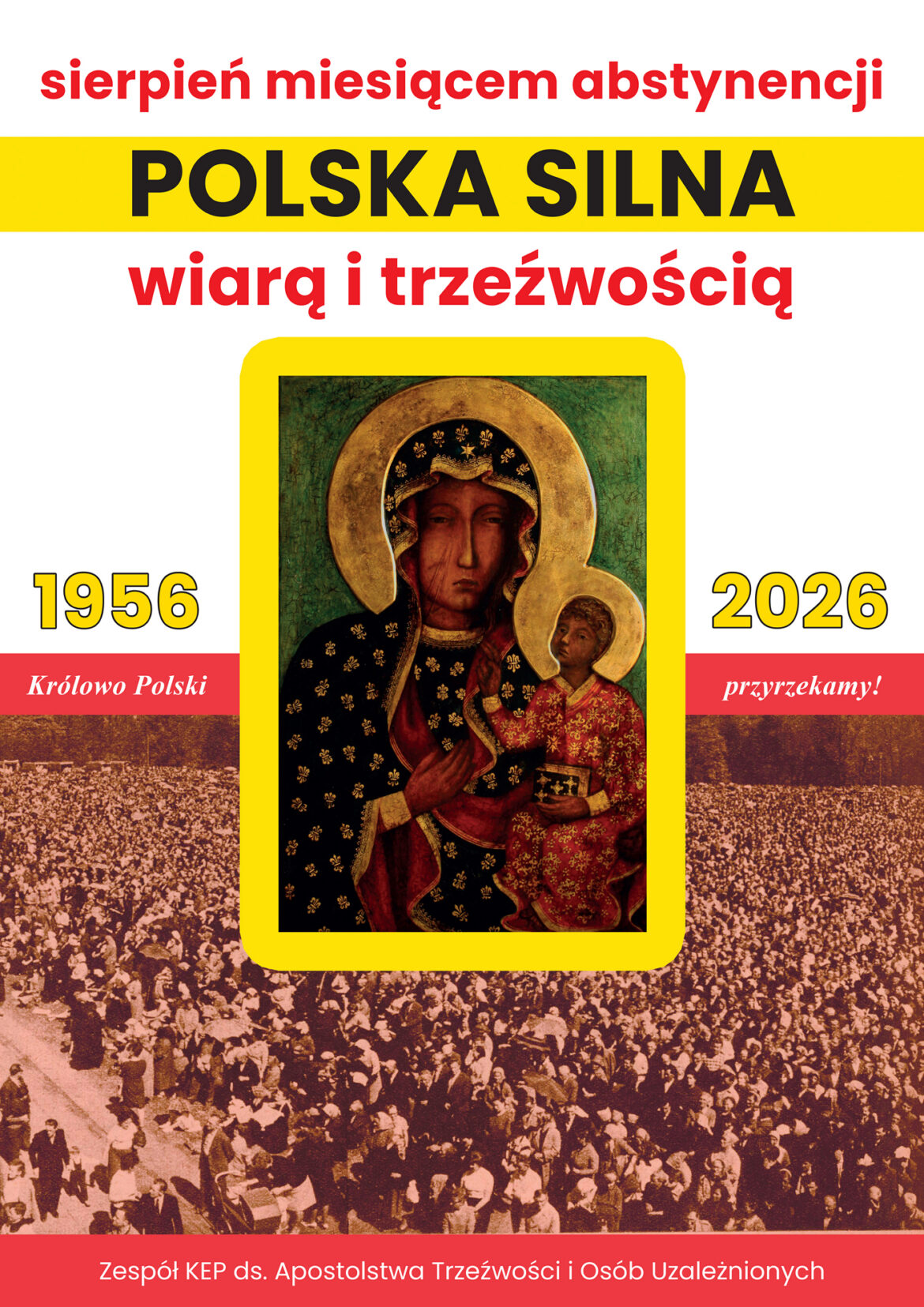 Apel na Sierpień – Miesiąc Abstynencji 2026